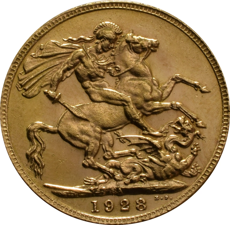 1928 Sterlina d'Oro Giorgio V - SA