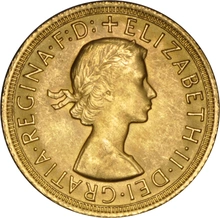 1968 Sterlina - Elisabetta II - Fiocco