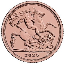 2025 Quarto di Sterlina d'Oro