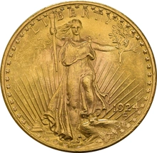 Doppia Eagle Americana - San Gaudenzo $20