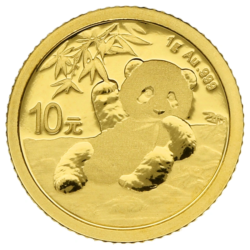 Panda Cinese 1g d'Oro - 2020