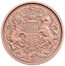 Mezza Sterlina d'oro Commemorativa Regina Elisabetta II 2022