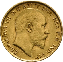 1907 Mezza Sterlina - Edoardo VII - M
