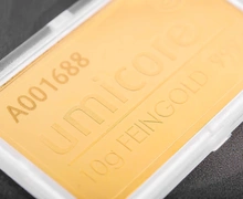 Umicore 10 Grammi Lingottino d'Oro