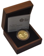 2009 - Proof 2 Pound d'Oro - Charles Darwin