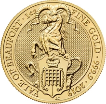 2019 Centicora (o Aele) di Beaufort d'Oro 1oz - Queen's Beast