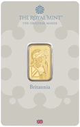 Lingotto d'oro da 5 g Britannia Minted