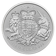 2019 Royal Arms Moneta d'Argento 1oz
