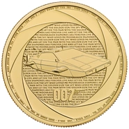 2024 60 anni di 007 - Moneta d'Oro 1oz - James Bond degli anni '70
