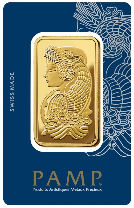 PAMP Lingotto d'Oro 50 Grammi