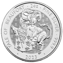 2023 Centicora (o Aele) di Beaufort d'Argento 2oz - Tudor Beasts