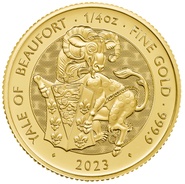 2023 Centicora (o Aele) di Beaufort d'Oro 1/4oz - Tudor Beasts