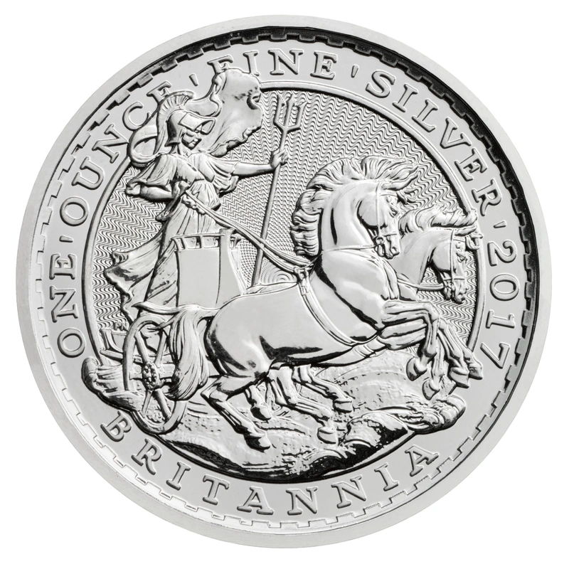 1997-2017 1oz Britannia d'argento - 20° Anniversario - Chariot