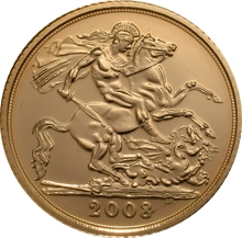 2008 Mezza Sterlina - Elisabetta II - Quarto Ritratto con Diadema