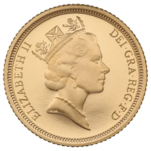 1994 Mezza Sterlina - Elisabetta II - Terzo ritratto - Corona Anziana - Proof con Confezione