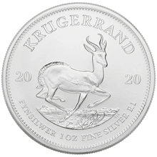 2020 Krugerrand d'Argento 1oz