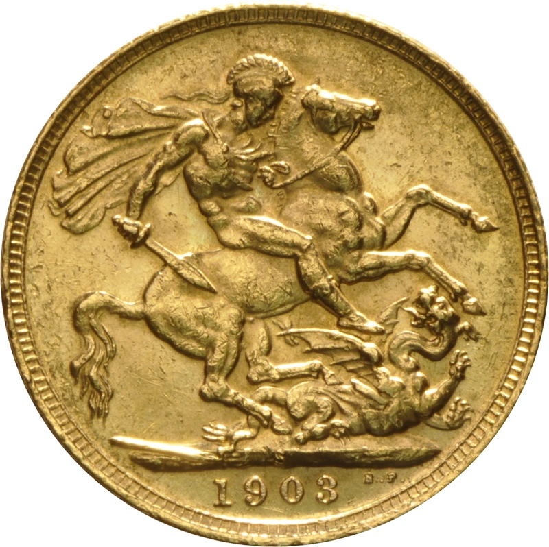 1903 Sterlina - Edoardo VII - S