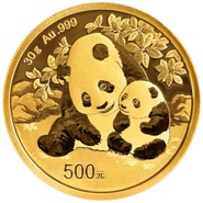 Panda Cinese 30g d'Oro 2024