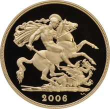 2006 Proof Sterline d'Oro - Cofanetto da 4 Monete