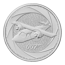 2026 Sei Decenni di 007, Bond degli anni 2010, Moneta d'Argento da 1 oncia