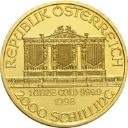 1998 Philharmonic Austriaca d'Oro 1oz