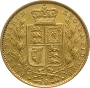 Vittoria Giovane - Stemma Coronato - 1838 - 1887