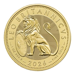 2026 1oz Moneta d'Oro British Lion