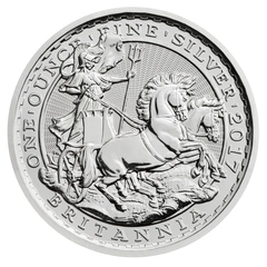1997-2017 1oz Britannia d'argento - 20° Anniversario - Chariot