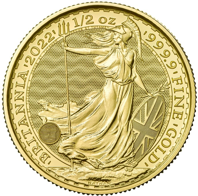 2022 Britannia d'Oro 1/2oz