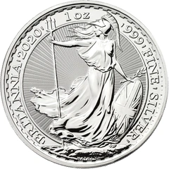 2020 Britannia d'Argento 1oz