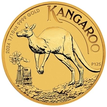 2024 Canguro Nugget Australiana d'Oro 1/10oz