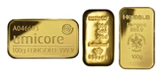 Lingotto d'Oro 100 Grammi già Circolato