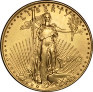 2002 Eagle Americana d'Oro 1/4oz
