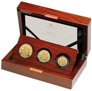 2023 Proof Britannia d'Oro - Cofanetto da Tre Monete