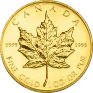 1986 Maple Canadese d'Oro 1oz