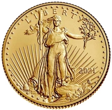 2021 Eagle Americana d'Oro 1/4oz Tipo II