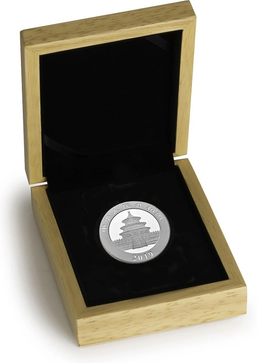 Boxed 2019 30g Silver Chinese Panda