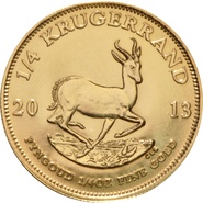 2013 Krugerrand d'Oro 1/4oz