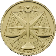 Moneta d'Oro 2016 Royal Mint Gold Standard 1/4oz