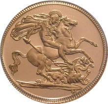 Sterlina - Elisabetta II - Terzo ritratto - Corona Anziana
