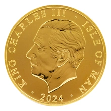 2024 Moneta d'oro Nobile dell'Isola di Man 1 oz.