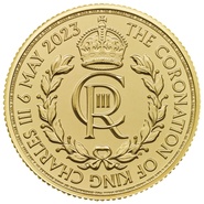 2023 Moneta d'Oro £25 per l'incoronazione