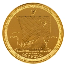 2024 Moneta d'oro Nobile dell'Isola di Man 1 oz.