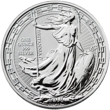 2019 Britannia d'Argento con Bordo Orientale 1oz