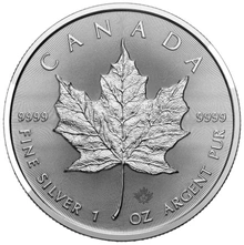 2024 Maple Canadese d'argento 1oz