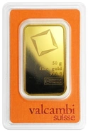 Valcambi 50 grammi Lingotto d'Oro