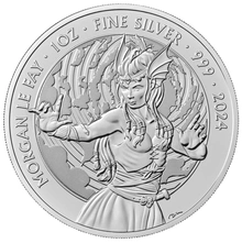 2024 Moneta d'Argento 1oz Fata Morgana - serie Miti & Leggende