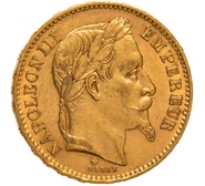 1867 - Marengo Francese - Napoleone III  - Testa Laureata - A