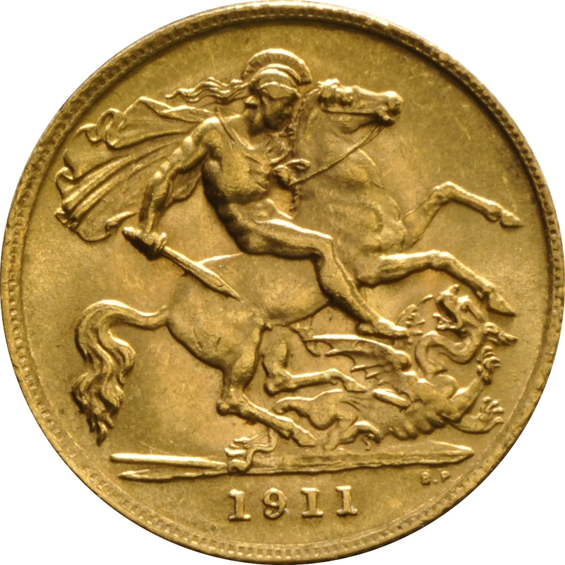 1911 Mezza Sterlina - Giorgio V - Londra