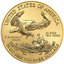 2021 Eagle Americana d'Oro 1/2oz